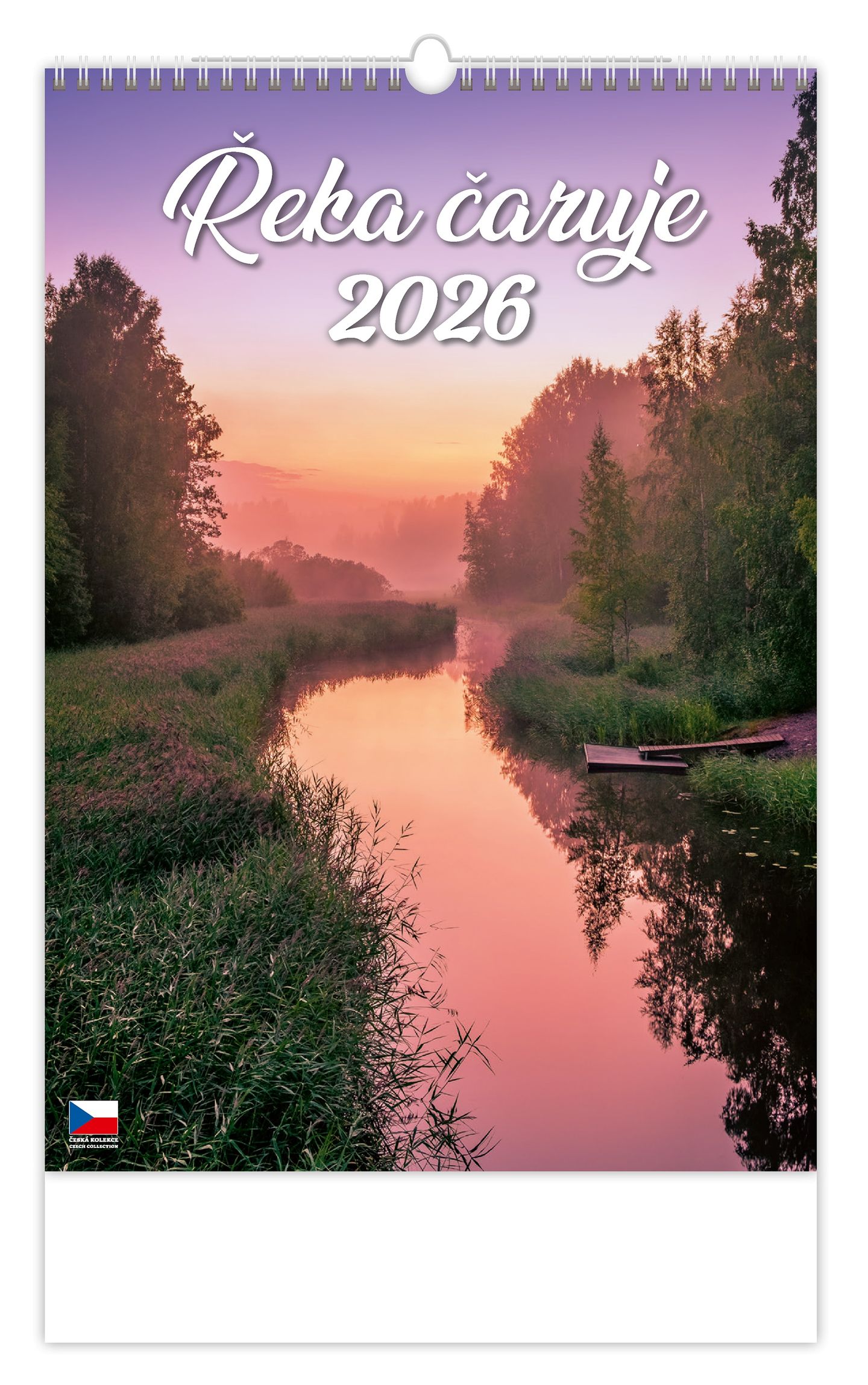 Kalendář nástěnný 2026 - Řeka čaruje