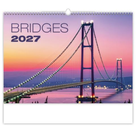 Obrázek produktu: Kalendář nástěnný 2027 - Bridges