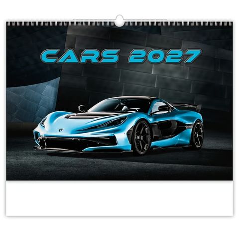 Obrázek produktu: Kalendář nástěnný 2027 - Cars