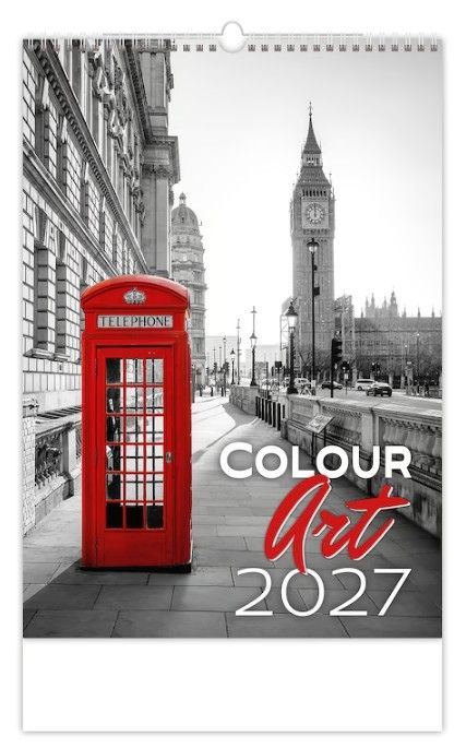 Obrázek produktu: Kalendář nástěnný 2027 - Colour Art