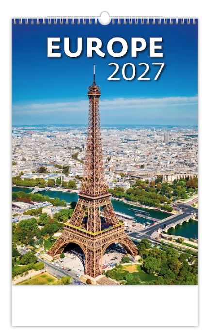 Obrázek produktu: Kalendář nástěnný 2027 - Europe