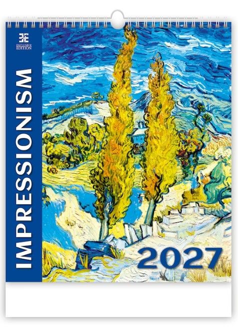 Obrázek produktu: Kalendář nástěnný 2027 Exclusive Edition - Impressionism