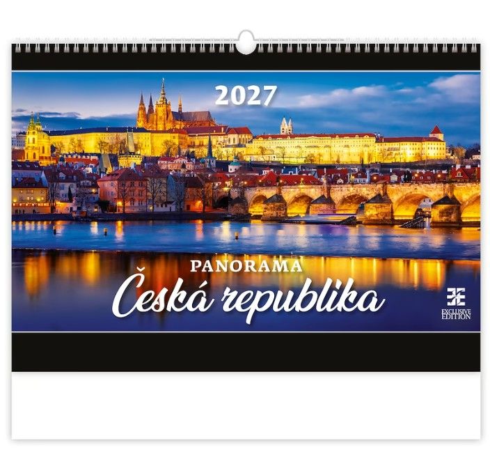 Kalendář nástěnný 2027 Exclusive Edition - Panorama – Česká republika