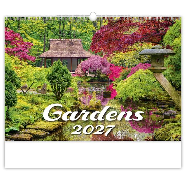 Kalendář nástěnný 2027 - Gardens