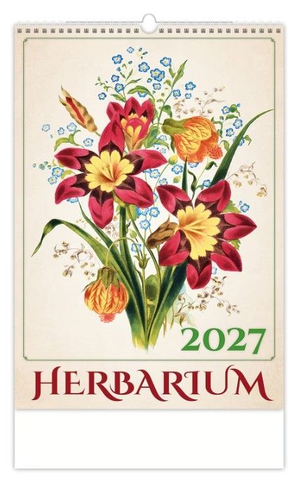 Obrázek produktu: Kalendář nástěnný 2027 - Herbarium