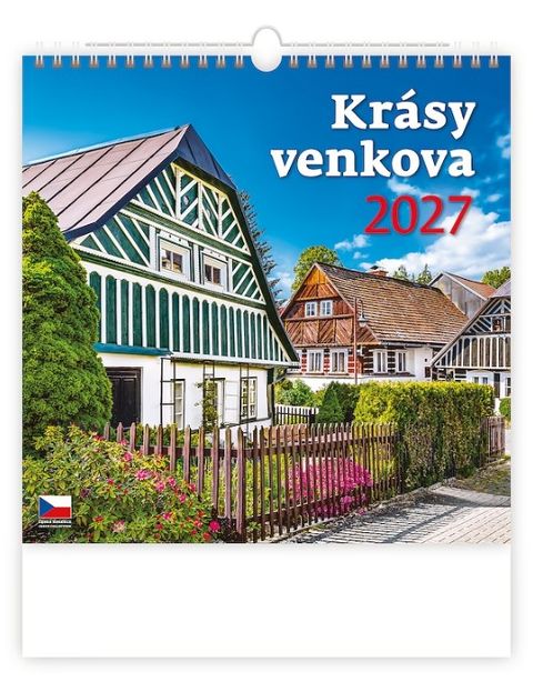 Obrázek produktu: Kalendář nástěnný 2027 - Krásy venkova