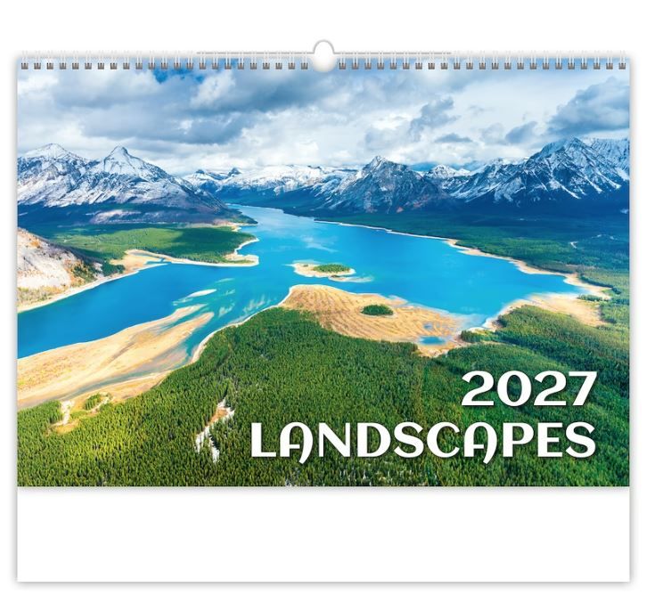 Kalendář nástěnný 2027 - Landscapes