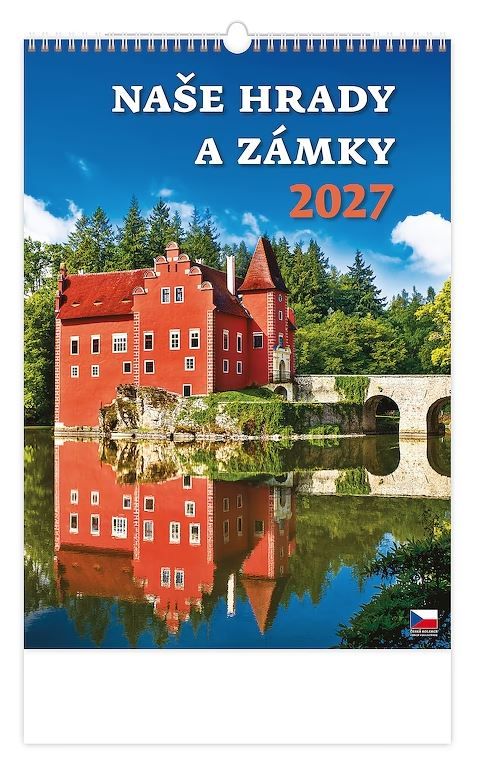 Kalendář nástěnný 2027 - Naše hrady a zámky