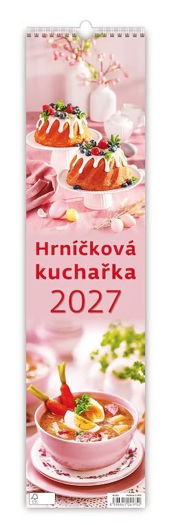 Kalendář nástěnný 2027 vázanka - Hrníčková kuchařka
