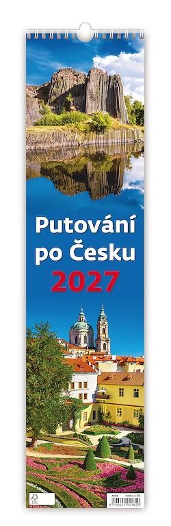 Obrázek produktu: Kalendář nástěnný 2027 vázanka - Putování po Česku