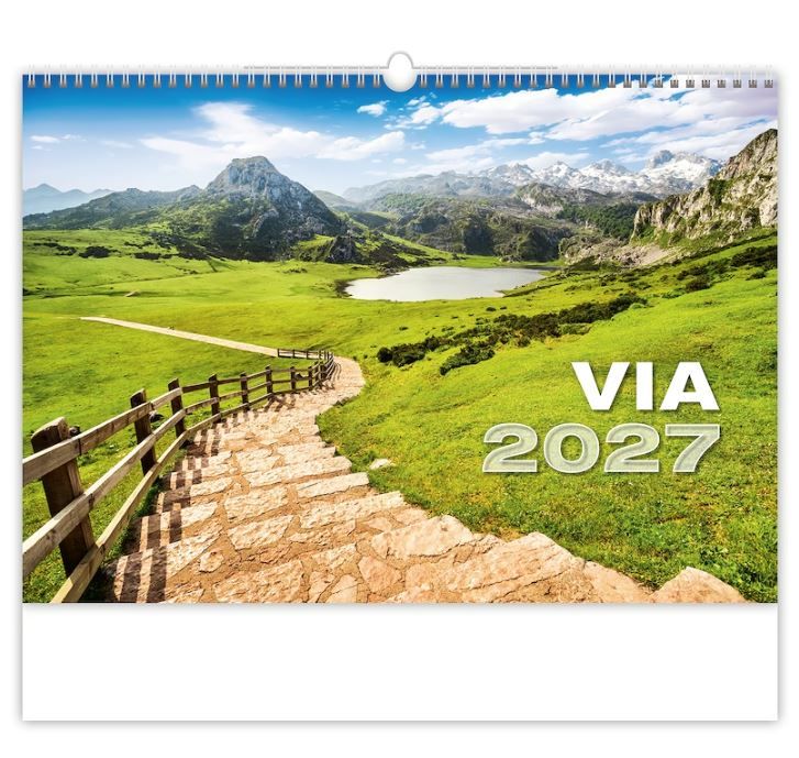 Kalendář nástěnný 2027 - Via