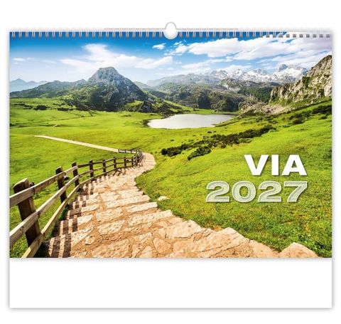 Obrázek produktu: Kalendář nástěnný 2027 - Via