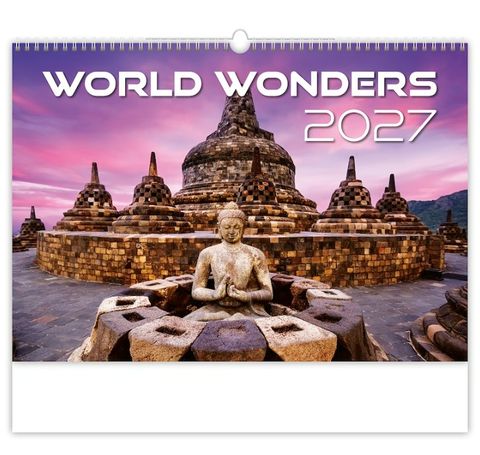 Obrázek produktu: Kalendář nástěnný 2027 - World Wonders NEW