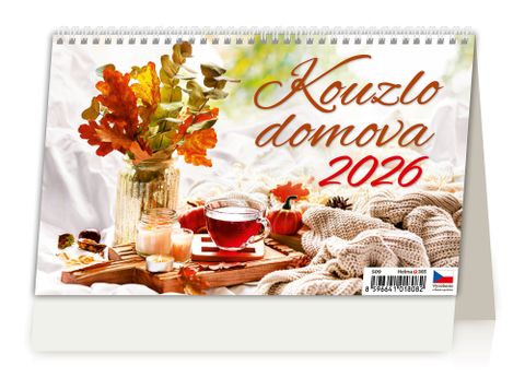 Obrázek produktu: Kalendář stolní 2026 - Kouzlo domova