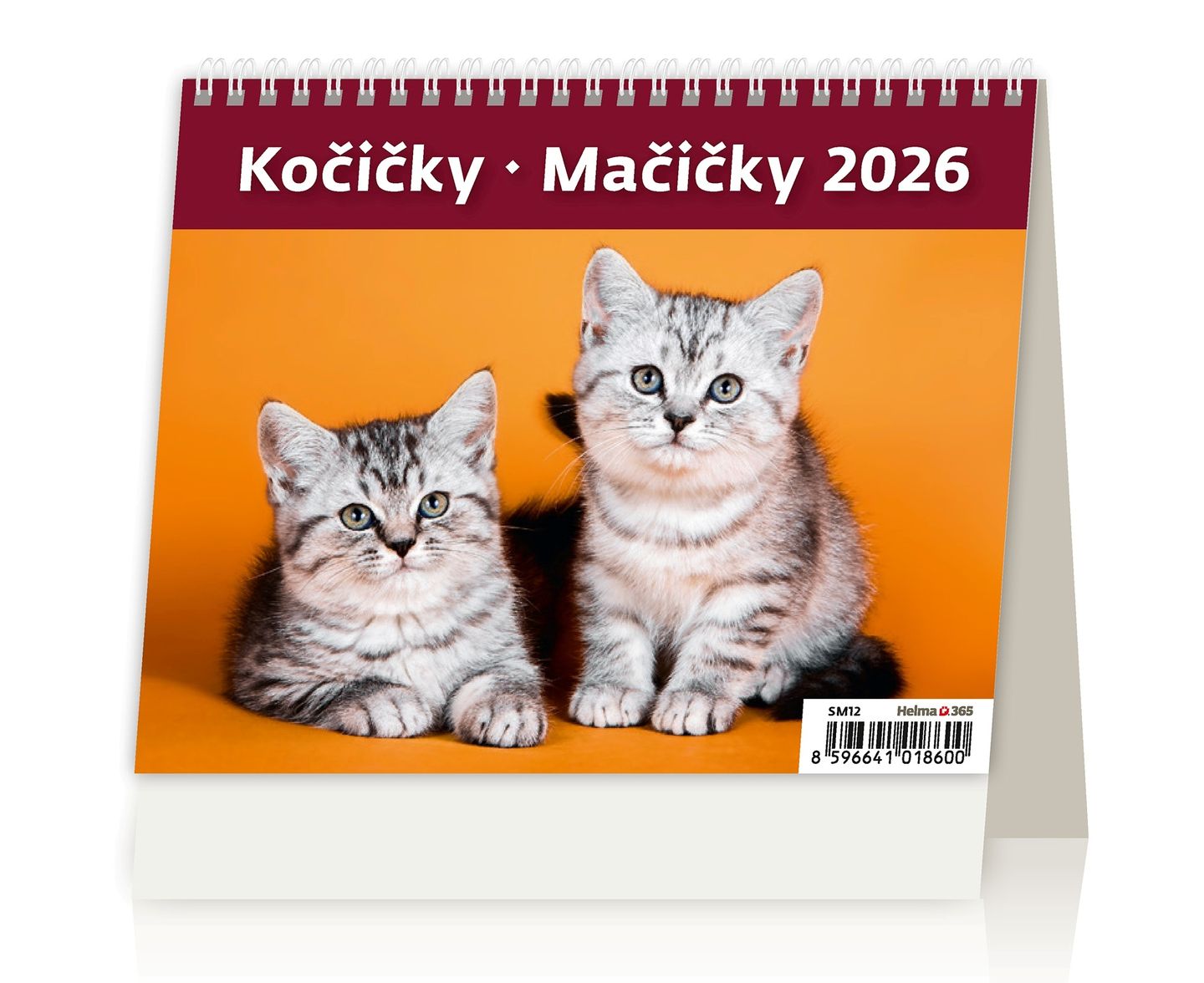 Kalendář stolní 2026 - MiniMax Kočičky/Mačičky