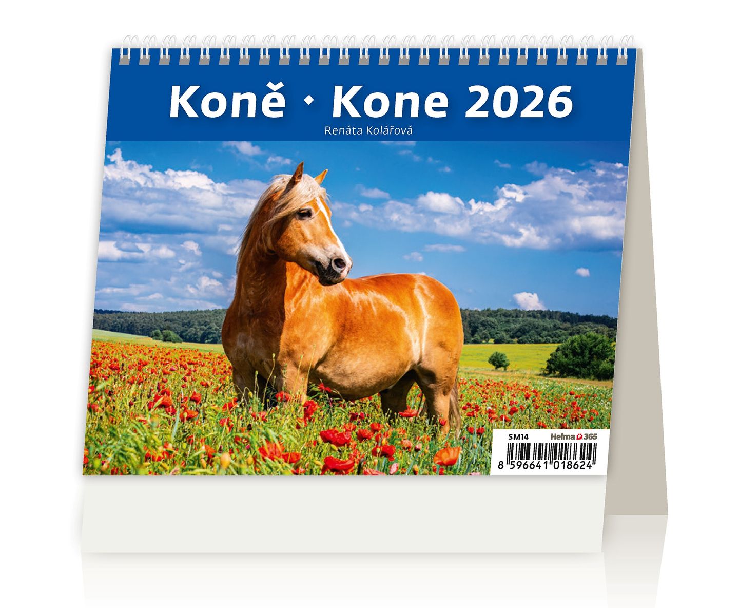 Kalendář stolní 2026 - MiniMax Koně/Kone