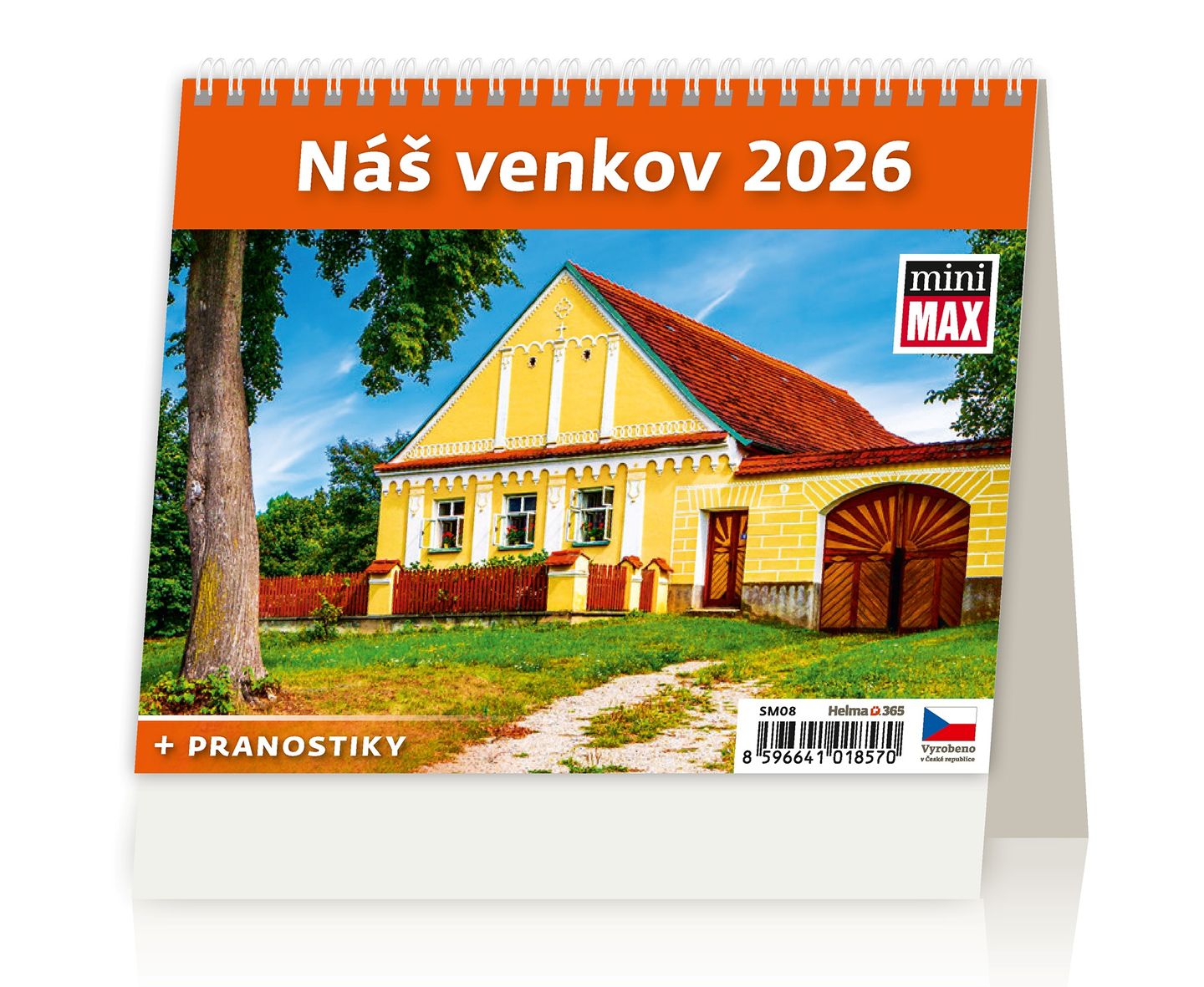 Kalendář stolní 2026 - MiniMax Náš venkov