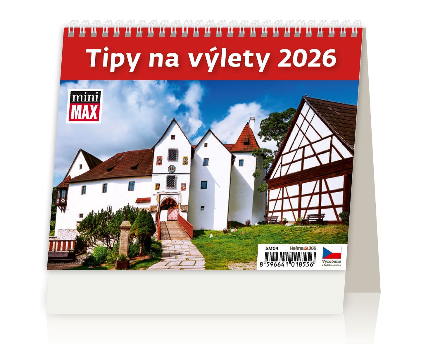 Kalendář stolní 2026 - MiniMax Tipy na výlety