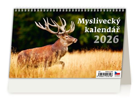 Obrázek produktu: Kalendář stolní 2026 - Myslivecký kalendář