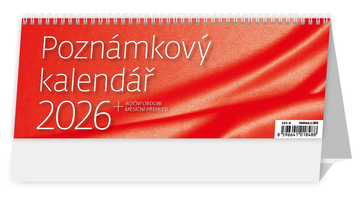 Kalendář stolní 2026 - Poznámkový kalendář OFFICE