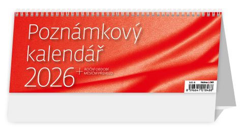 Obrázek produktu: Kalendář stolní 2026 - Poznámkový kalendář OFFICE