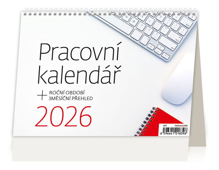Kalendář stolní 2026 - Pracovní kalendář