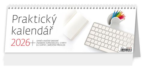Obrázek produktu: Kalendář stolní 2026 - Praktický kalendář