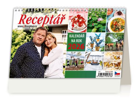 Obrázek produktu: Kalendář stolní 2026 - Receptář