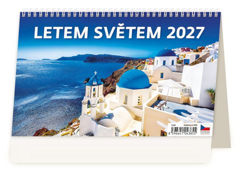 Obrázek produktu: Kalendář stolní 2027 - Letem světem