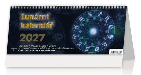 Obrázek produktu: Kalendář stolní 2027 - Lunární kalendář