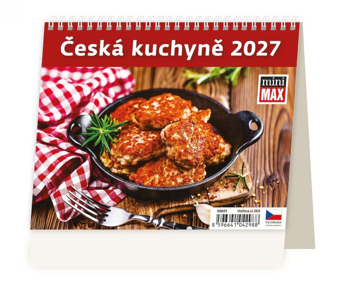 Kalendář stolní 2027 MiniMax - Česká kuchyně