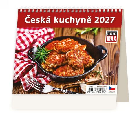 Obrázek produktu: Kalendář stolní 2027 MiniMax - Česká kuchyně