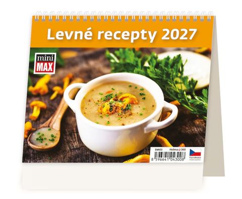Obrázek produktu: Kalendář stolní 2027 MiniMax - Levné recepty