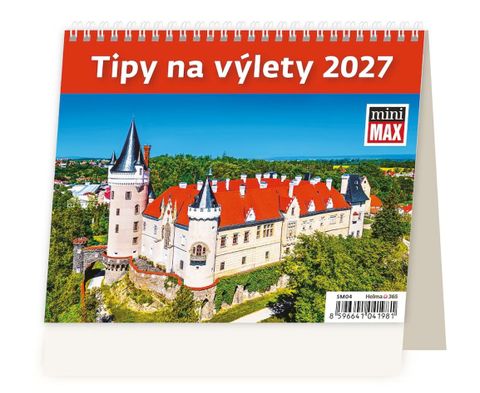 Obrázek produktu: Kalendář stolní 2027 MiniMax - Tipy na výlety
