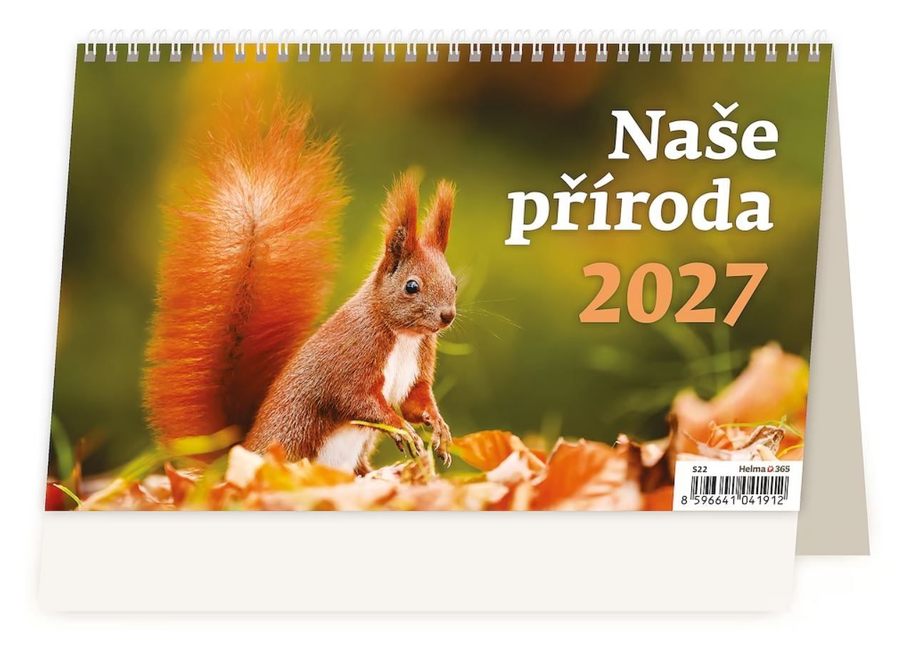 Kalendář stolní 2027 - Naše příroda