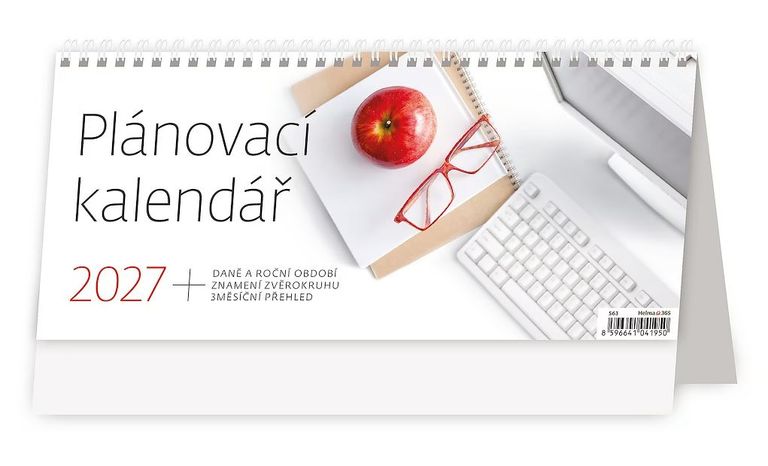 Kalendář stolní 2027 - Plánovací kalendář