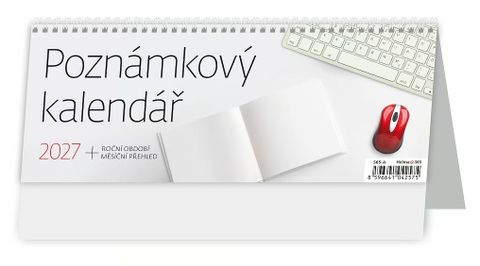 Obrázek produktu: Kalendář stolní 2027 - Poznámkový kalendář