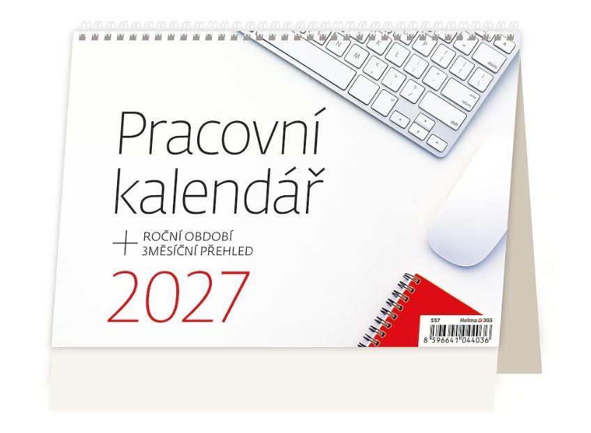 Kalendář stolní 2027 - Pracovní kalendář