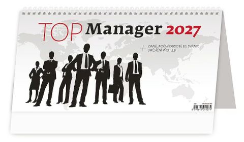 Obrázek produktu: Kalendář stolní 2027 - Top Manager