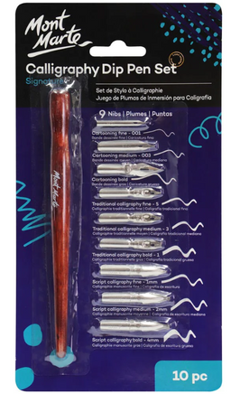 Obrázek produktu: Kaligrafická sada Mont Marte , č.0007 - 9 ks