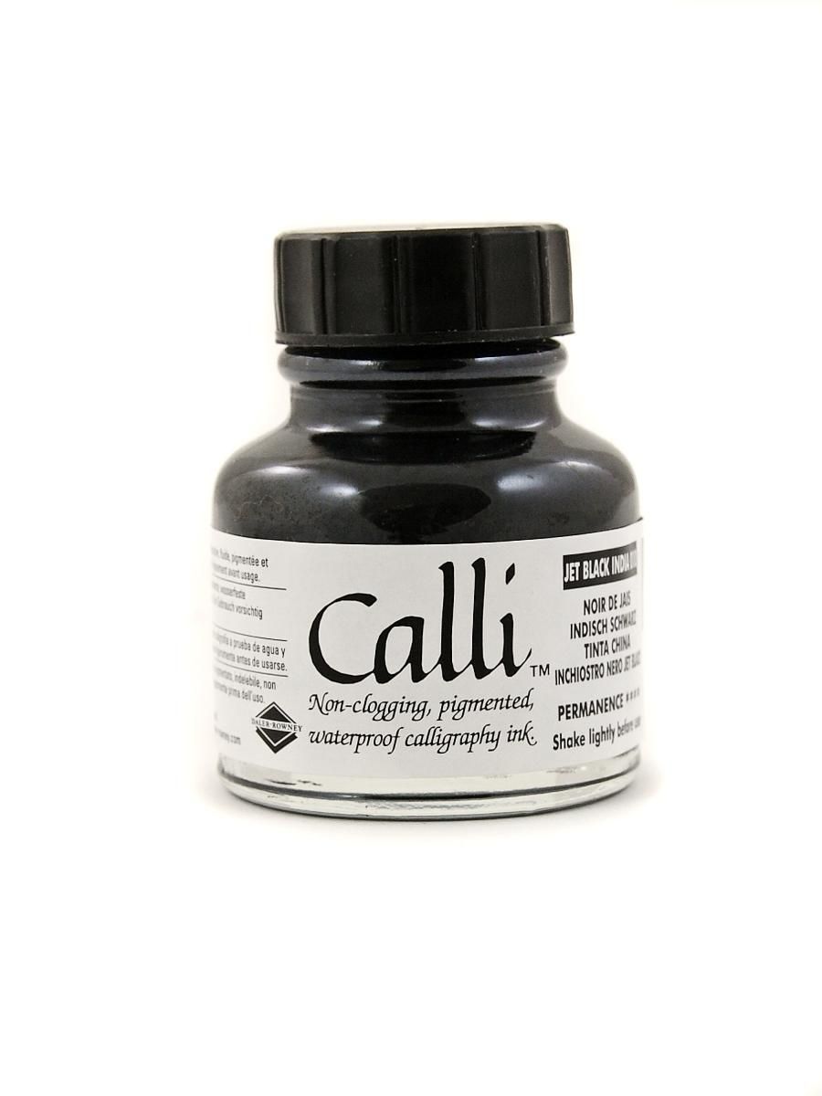 Kaligrafická tuš Daler Rowney 29,5 ml - černá