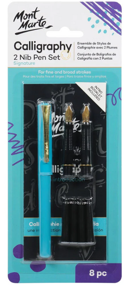 Obrázek produktu: Kaligrafické pero Mont Marte s doplňky, č.0001 - 8 ks