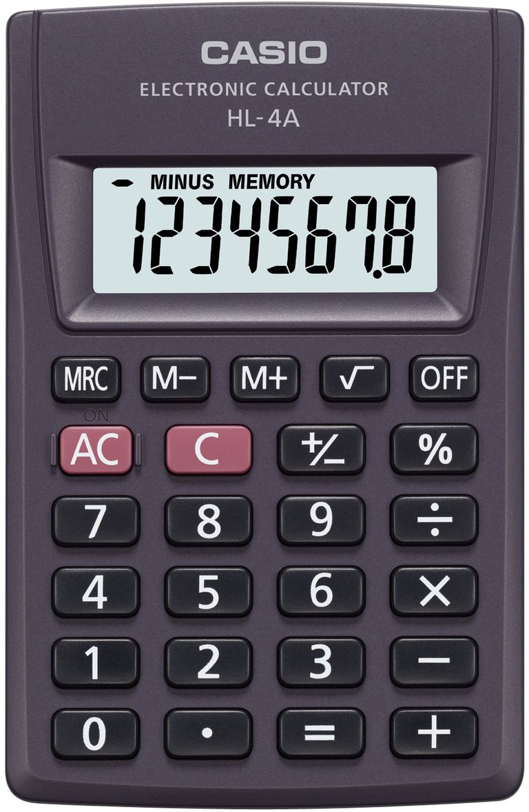 Kalkulačka Casio HL 4 A