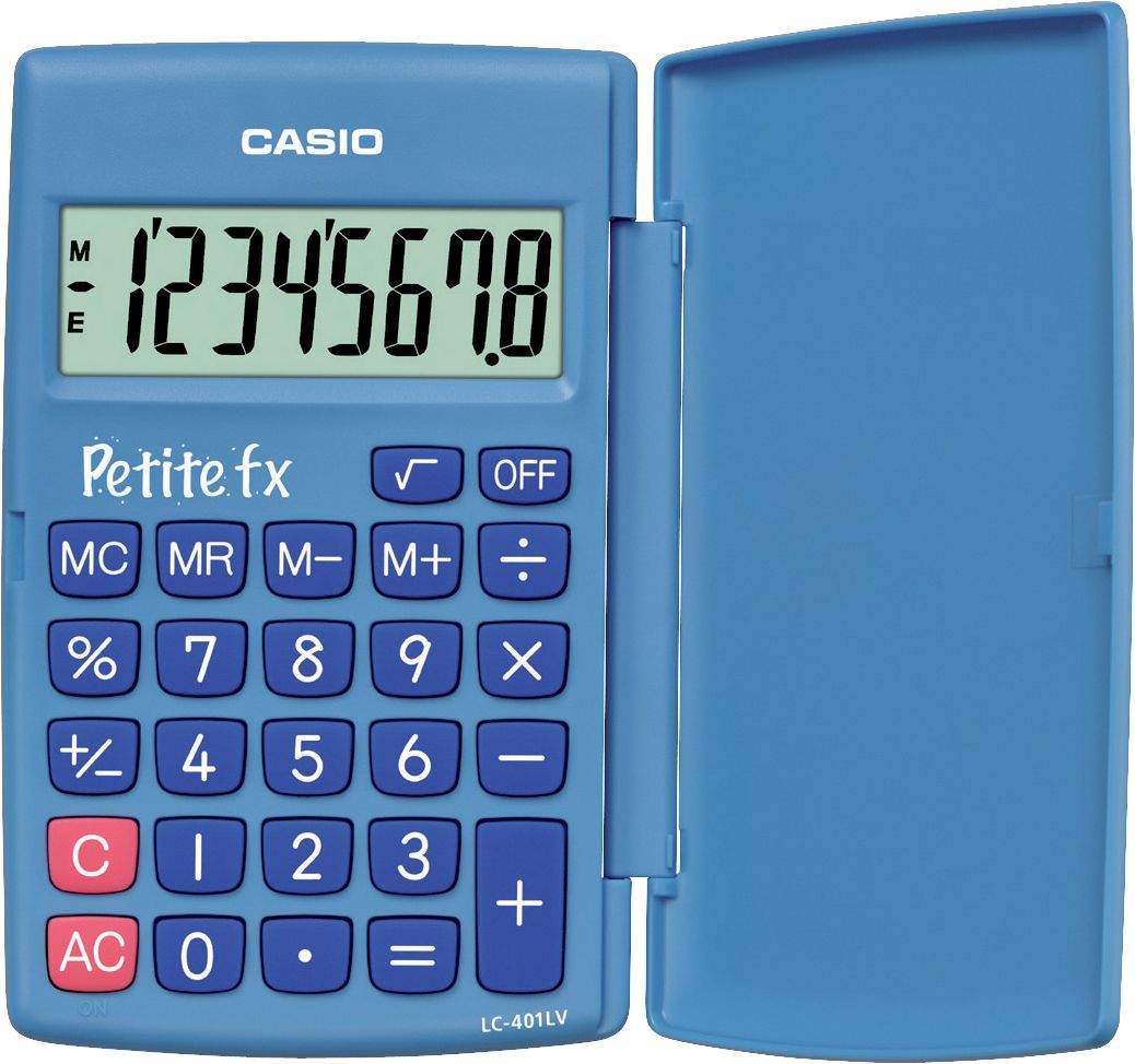 Kalkulačka Casio LC 401 LV BU - blue