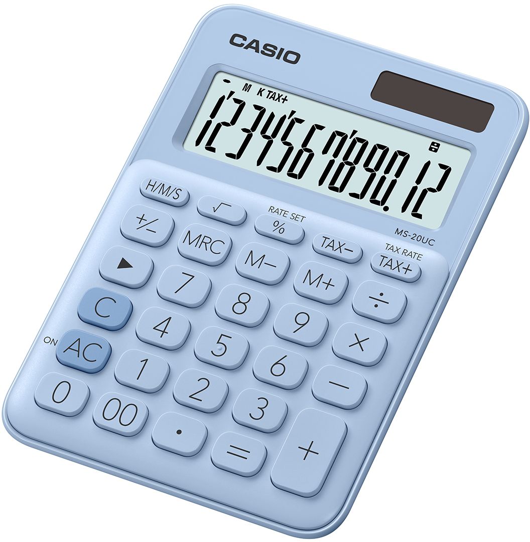 Kalkulačka Casio MS 20 UC LB - sv.modrá