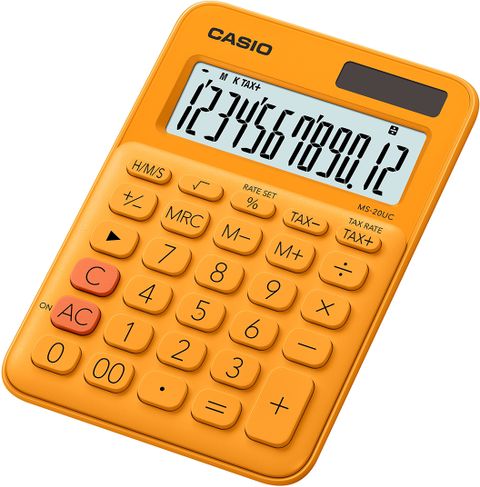 Obrázek produktu: Kalkulačka Casio MS 20 UC RG - oranžová
