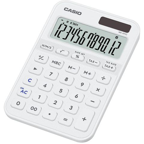 Obrázek produktu: Kalkulačka Casio MS 20 YC WE - bílá