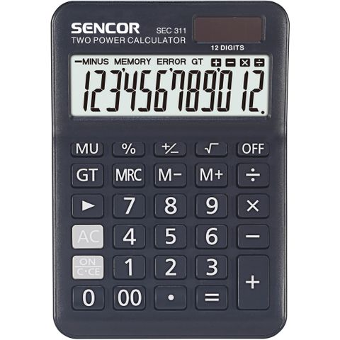 Obrázek produktu: Kalkulačka Sencor SEC 311 - černá