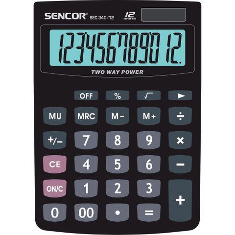 Obrázek produktu: Kalkulačka Sencor SEC 340/12