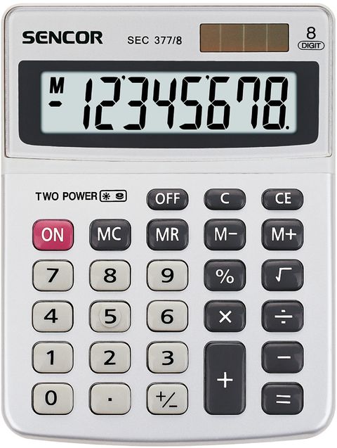 Obrázek produktu: Kalkulačka Sencor SEC 377/ 8